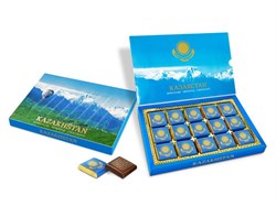 Набор шоколада Казахстанский художественная коробка трансформер 210г - фото 4791