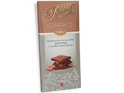 Шоколад Рахат с карамельными криспи 100г - фото 4797