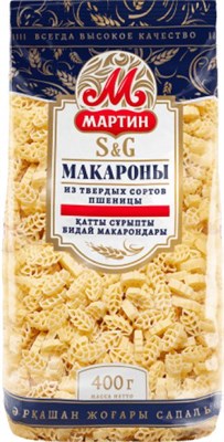 Мартин Макаронные изделия "Листики" 400г 1749 - фото 5410