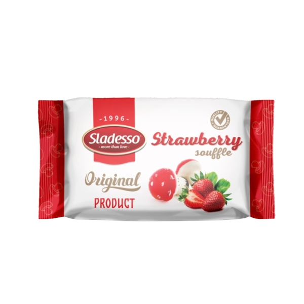 Sladesso Конфеты Грибочки Strawberry souffle 180г 1897 - фото 6431