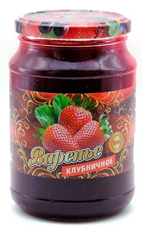 Слада (SLADA) Варенье клубничное 900г 1720