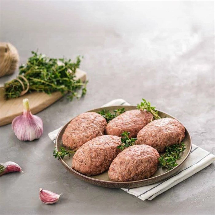 Котлеты Говяжьи с чесноком Мясная компания (весовые) 2398
