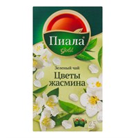 Чай зеленый Piala (Пиала) Gold Цветы жасмина пакетированный (25 пакетов)