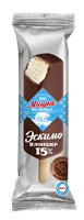 Мороженое "Мишка на полюсе" эскимо пломбир в горячем шоколаде 70г