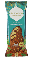 Мороженое "Bahroma" эскимо Фундук и шоколадная нуга 70г