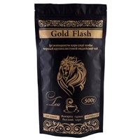 Чай Gold Flash черный индийский листовой 500г zip-lock